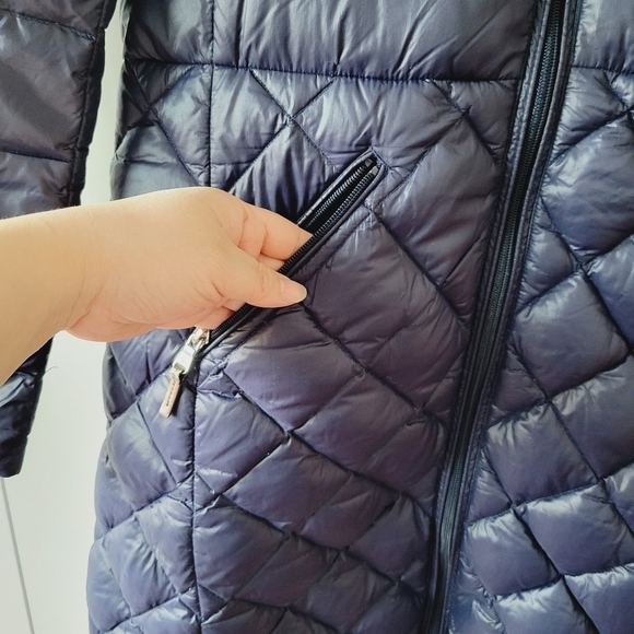 Lauren Ralph Lauren Blue Down Jacket - Picture 5 of 16